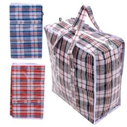100 Wholesale Large Plaid Shopping Bag