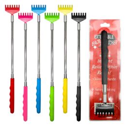 360 pieces Extendable Back Scratcher Tie On Card - Back Scratchers and Massagers