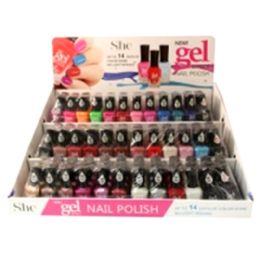 108 of 108pc Gel Effect Nail Polish Counter Display
