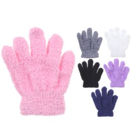 600 pieces Ladies Winter Gloves - 6 Assorted Colors - Fuzzy Gloves