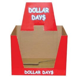20 Wholesale 12" Red Dollar Day Box White Inside
