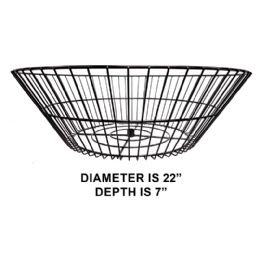 30 pieces 22" Round Basket 14" Diameter 7" Deep - Baskets