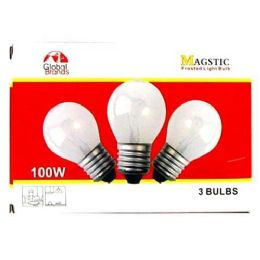 40 pieces 3 Pc Soft White Light Bulbs 100 Watt - Lightbulbs