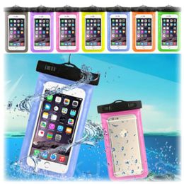 200 pieces Waterproof Phone Pouch - Solid Colors - Cell Phone & Tablet Cases