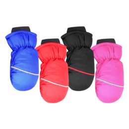 120 of Kids Ski Mittens - 4 Assorted Colors