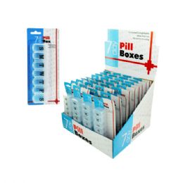 36 Wholesale 7 Day Pill Box Countertop Display