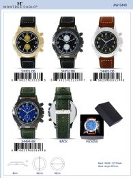 12 pieces Men's Watch - 54491-B8 assorted colors - Men's Watches