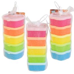 36 pieces Storage Container 5pk 3 Asst Shapes Multi Color Set 2.5 X 2.5 Net Bag W/b&c ht - Storage & Organization
