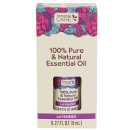 12 pieces Essential Oil Lavender .27oz Boxed Personal Care - Personal Care Items