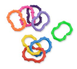 72 pieces Nuby Play Links Teethers (8-Pk) - Baby Accessories