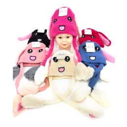 24 Pieces Kids' Bunny Winter Hat - Winter Animal Hats