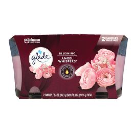 3 pieces Glade Candle Scented 3.4 Oz 2 Pk Angle Whispers - Candles & Accessories