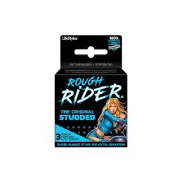 144 pieces Life Styles Condoms 3 Ct Rough Rider The Original Studded - Personal Care Items