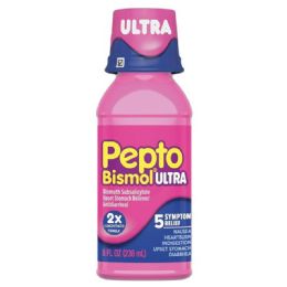 12 pieces Pepto Bismol Antacid 8 Oz Ultra - Pain and Allergy Relief