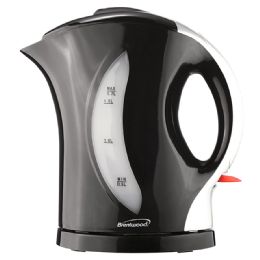 12 pieces Brentwood Cordless Kettle 1.7 L Black - Kitchen Gadgets & Tools