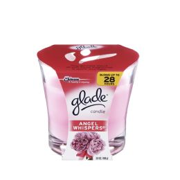 6 pieces Glade Candle Scented 3.4 Oz Angel Whispers - Candles & Accessories