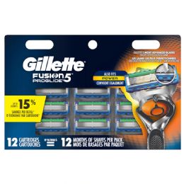 24 pieces Gillette Fusion Proglide 12 ct - Shaving Razors
