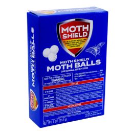 24 of Moth Shield Moth Balls 4 Oz Original