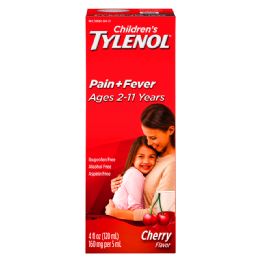 36 pieces Tylenol Children 4 Oz Cherry - Pain and Allergy Relief