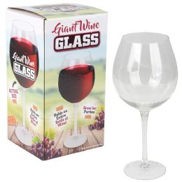 6 Wholesale Giant Wine Glass 10"