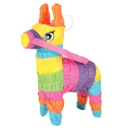 8 Wholesale Mini Donkey Pinatas 4"x7"