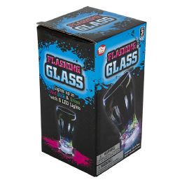 48 Wholesale Flashing Glass 5.75" 10 oz