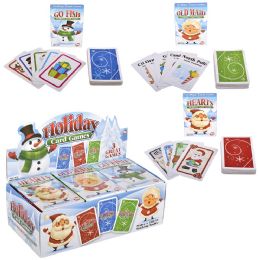 144 pieces Christmas Card Games - Christmas Novelties