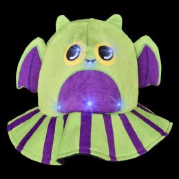 24 pieces LighT-Up Halloween Bat Hat - Halloween