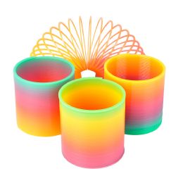 144 Wholesale 2.4" (60mm) Rainbow Coil Spring