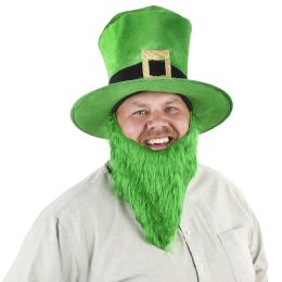 48 pieces St.patrick's Day Top Hat With Beard - St. Patricks