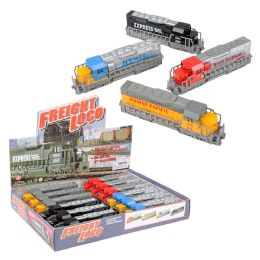 96 of 7" DiE-Cast Pull Back Freight Train 12/display