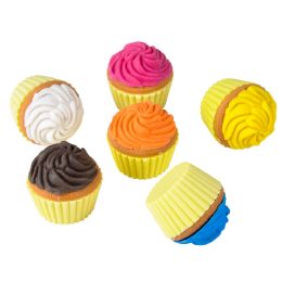 576 pieces Scented Cupcake Eraser (24pc/un) - Erasers