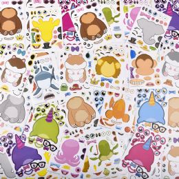 2304 pieces Design A Character Sticker Set (96pcs/unit) - Tattoos and Stickers