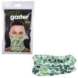 144 pieces St.patrick's Neck Gaiter 10"x18" - St. Patricks