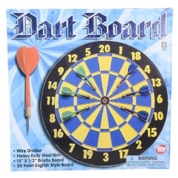 12 Wholesale 15'' Wooden Dart Game