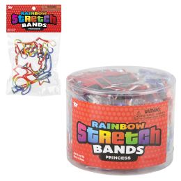 288 of Princess Rainbow Silicone Stretch Bands