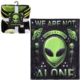 20 pieces 50" X 60" Alien Blanket - Micro Plush Blankets
