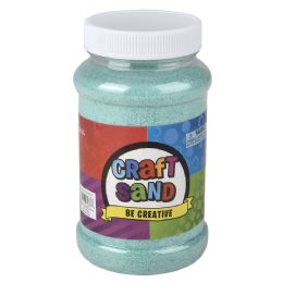 12 pieces 22 Oz Teal Sand Ea/bottle - Rocks, Stones & Sand