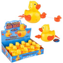 96 of 6" PulL-String Ducky Bath Toy