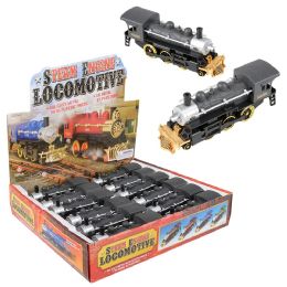 96 of 6.5" DiE-Cast Pull Back Locomotive