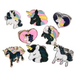 288 pieces Unicorn Mood Ring 1" 24ct - Rings