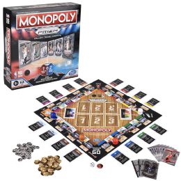 4 of Hasbro Monopoly Prizm Nba Edition