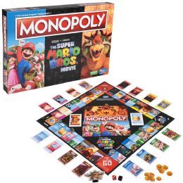 6 of Hasbro Monopoly The Super Mario Bros Movie