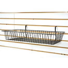 6 pieces Deep Black Wire Basket - Baskets