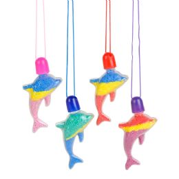 864 pieces 3" Dolphin Sand Art Necklace 1oz (sand Not Included) - Rocks, Stones & Sand