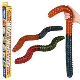 10 pieces Worlds Largest Gummy Worm - Food & Beverage