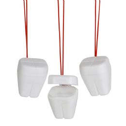 4320 pieces Large Tooth Saver Necklace 0.75" - Storage & Organization