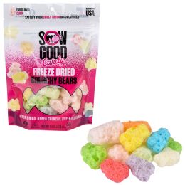 24 pieces Sow Good Freeze Dried Crunchy Bears 1.5oz - Food & Beverage