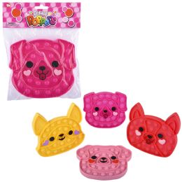 144 of 6" Valentine's Dog Bubble Popper