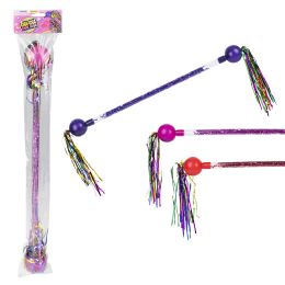 72 Wholesale 23" ChA-Cha Tinsel Baton